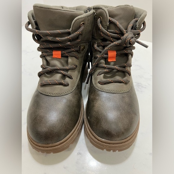 Kenneth Cole Urban Brown and Orange Boots - Picture 10 of 14